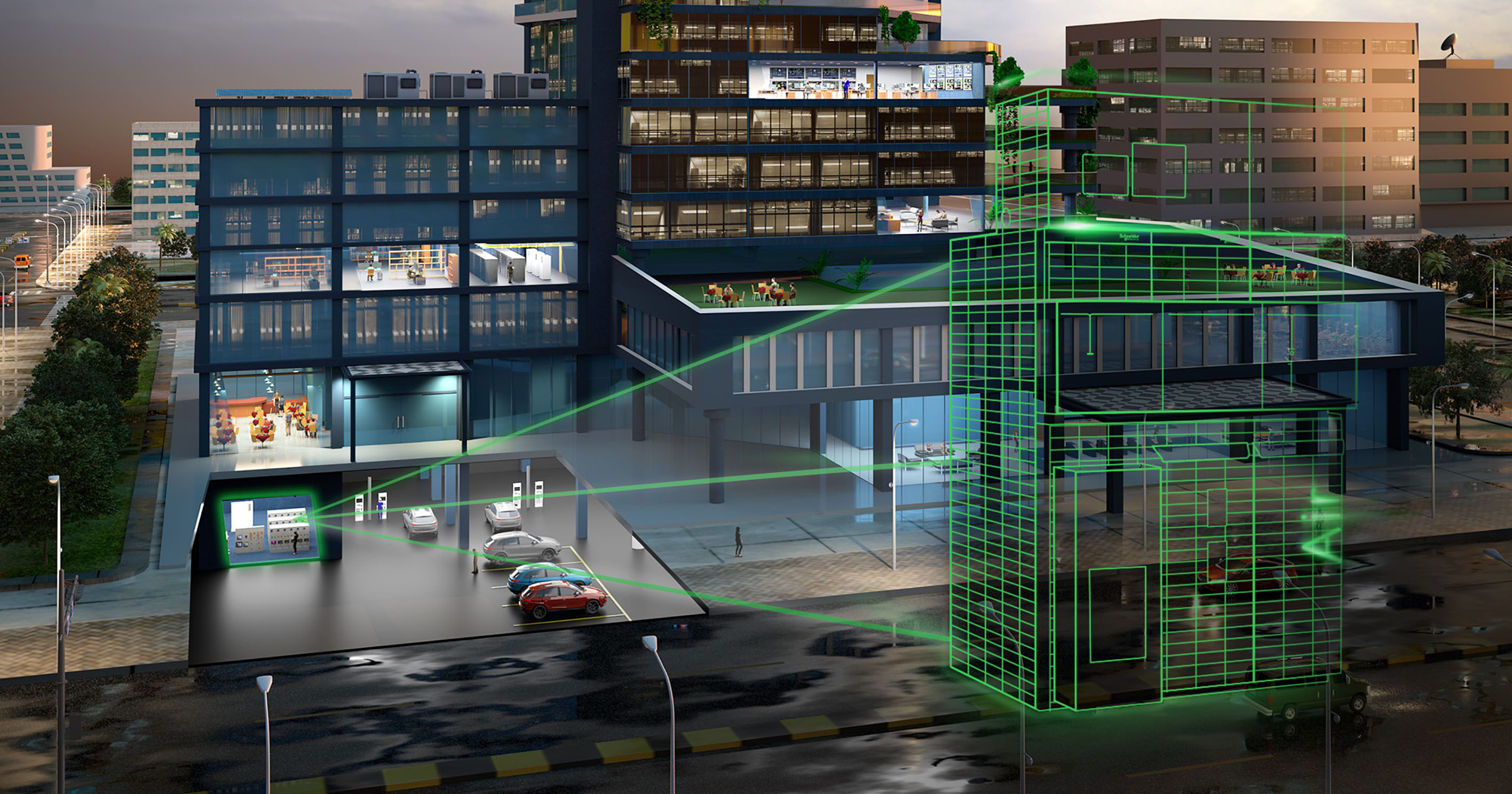 Schneider Electric erstatter en av verdens farligste drivhusgasser med luft
